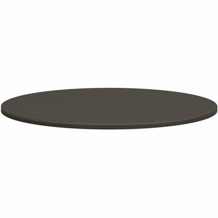 THE HON CO Top, Round, f/Mod Conference Table, 48inDia, Slate Teak HONTBL48RNDLS1